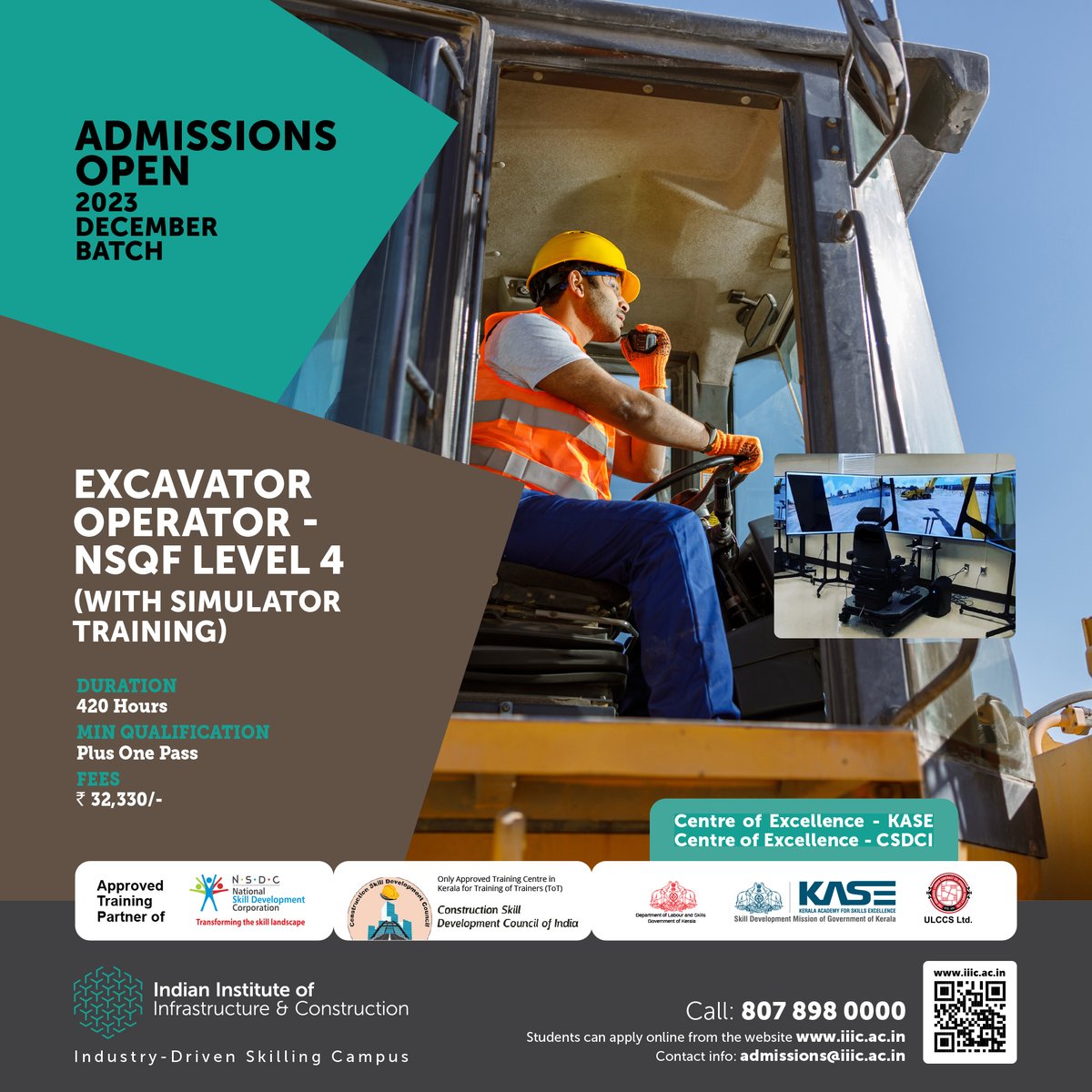 Ready to Elevate Your Education? 📚 Join Us - Admissions Open Now! 🚀 #AdmissionsOpen #EducationJourney" 📚🎓 #AdmissionsOpen #YourFutureStartsHere #IIIC #IIICKollam #skilling #UpskillNow