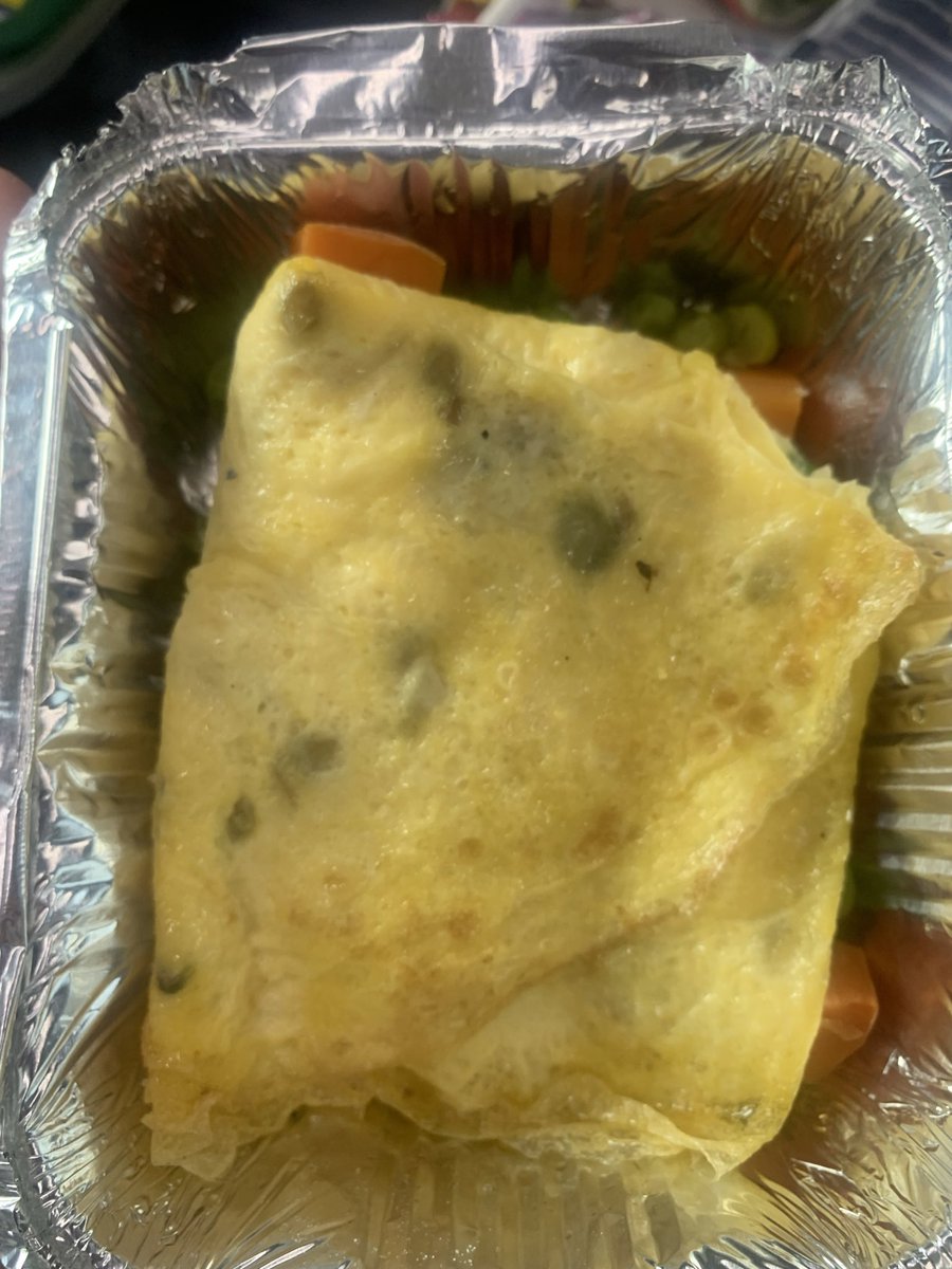 debdeepde's tweet photo. Travelling in Vande Bharat 22895, Oct 25, 2023, C2, 72. Breakfast served with fried insects on it. Is this the quality assurance of food being served by IRCTC? https://t.co/RdjyIcvbgb