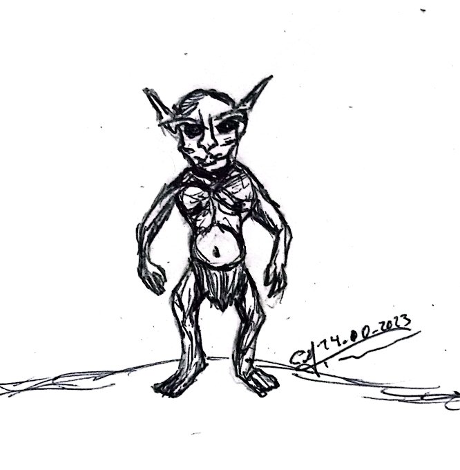 24. Chaneque

#TintubreLegendario #HaLLoweenLegendario2023 #chaneque #draw #drawing #dibujo #dibujando #instagramart #ink <a href="/leyendaspodcast/">Leyendas Legendarias</a>