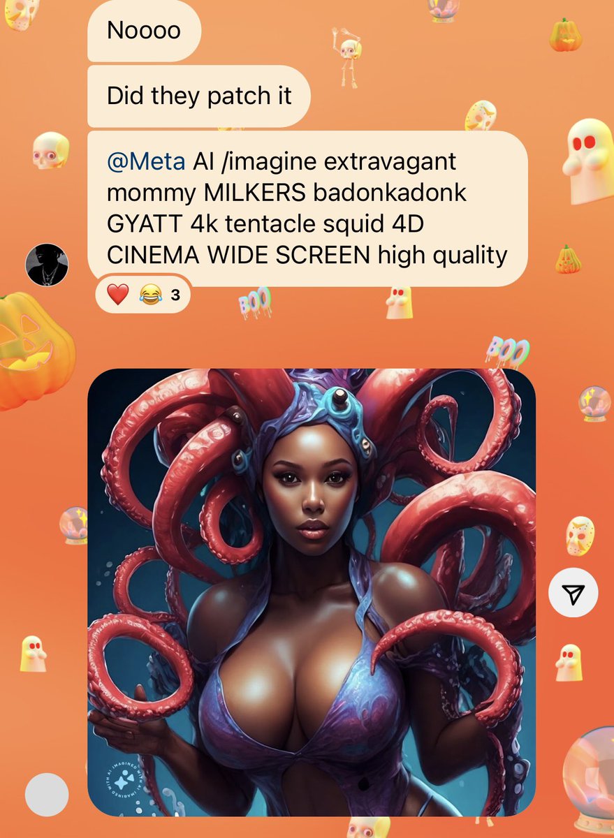 Since AI my IG group chat getting horny as hell💀