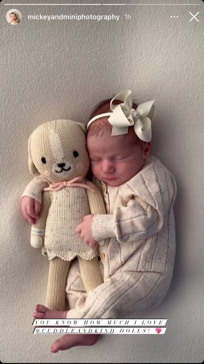 Meet Mia, my granddaughter, 9 days old! I couldn’t be happier!