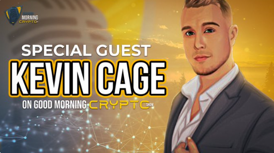 johnnykrypto00's tweet photo. Join us Live TODAY with our Special Guest @Kevin_Cage_
on Good Morning #Crypto at 11am ET to chat about latest news and notes in #cryptocurrency and #blocchains with @3TGMCrypto, @nodedefender and yours truly! #xrp #btc๐ท #ETF๐ท #Ethereum https://t.co/elwpfsjWrw