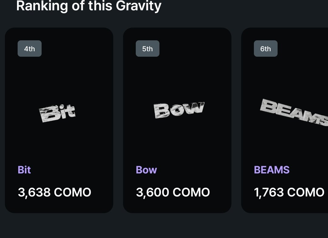 orrery_nim's tweet image. #ARTMS fandom name vote/Gravity has ended

The winning name is #OURII

Results: