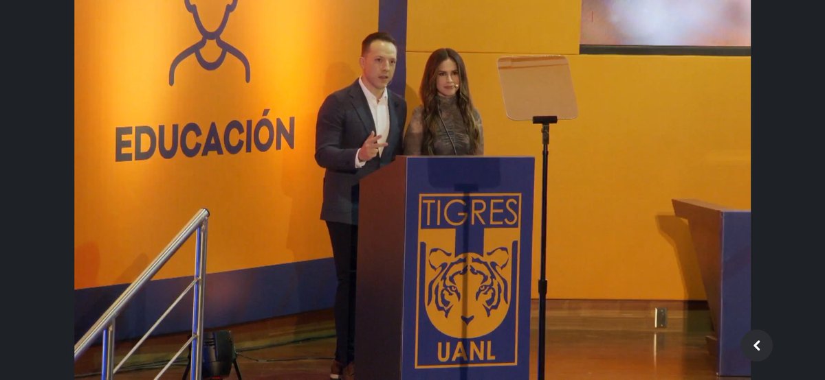 Muchas gracias a todos los que nos acompañaron de manera presencial y
virtual en el evento del informe anual
de impacto social de <a href="/TigresOficial/">Club Tigres 🐯</a>.

Felices de haber conducido el evento 
junto a <a href="/AnaCatyHdz/">Ana Caty Hernández</a>. Gracias por 
invitarnos y muchas felicidades por 
todas las iniciativas.