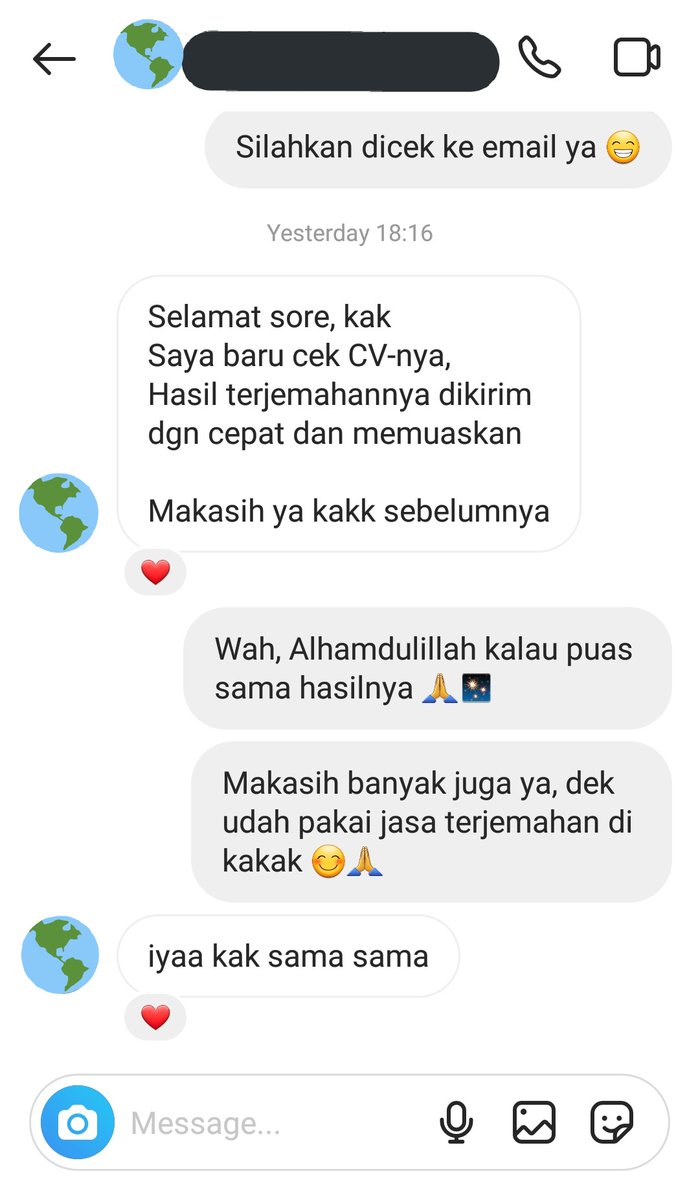 hermionyyye's tweet photo. Btw, aku membuka/menyediakan jasa menerjemahkan/mengecek kesalahan grammar utk dokumen:
- Abstrak
- CV
- Surat lamaran
- Motivation letter,
- Jurnal, dll

Yg berminat, lgsg DM aja��

Alhamdulillah, klien2ku udh banyak yg lolos Universitas luar negeri.✨️
https://t.co/F9WvOPky25 https://t.co/PzqUwJkf1a