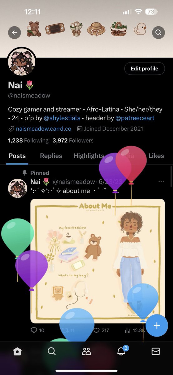 Nai 🧸🌸 Bear Vtuber tweet media