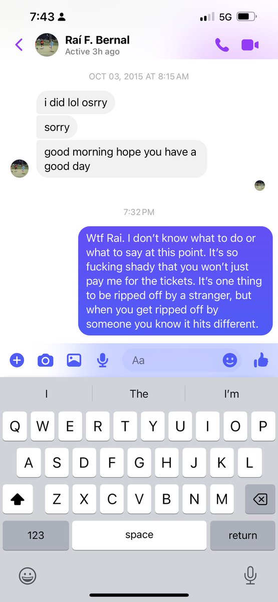 eduxie_'s tweet photo. PSA: @Ryub07 is a fucking SCAMMER. I gave him tickets and had to ask this guy to send me my money for WEEKS on ALL SOCIALS.

DONT use Zelle with him!!! I got a text “confirming” the payment but never got the money https://t.co/UMD2Wbblnz