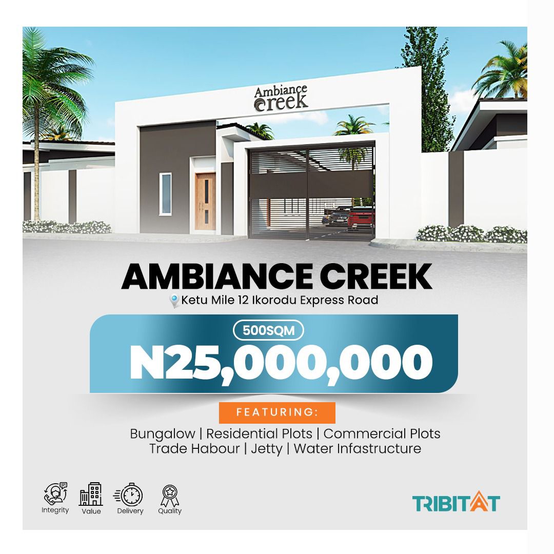 MayogateP's tweet photo. *THE AMBIANCE CREEK*

Introducing The Ambiance Creek, an exquisite property that offers a blend of natural beauty and modern amenities.

If you envision a life of serenity and tranquility then our fully detached bungalows and residential plots are the right fit for you. https://t.co/Oo2B8vF9rb