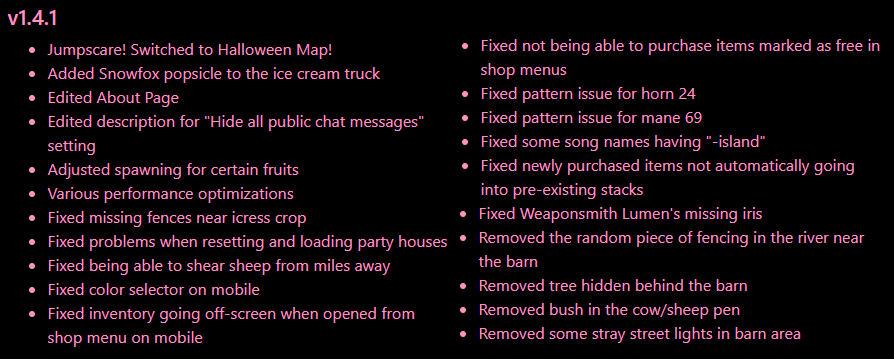 Luminous Kingdom has been updated! 
#LuminousKingdom
#PonyTownCustomServer