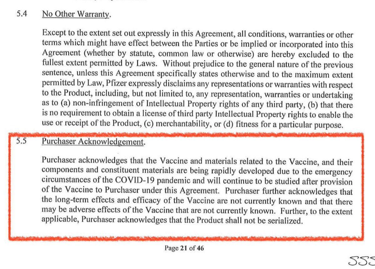 The vaccine purchase agreement between South Africa and Pfizer has been released. They DID NOT KNOW long-term effects They DID NOT KNOW adverse events They DID NOT KNOW efficacy Your leaders signed you life away...