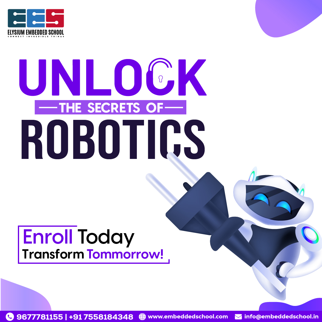 EmbeddedSchool's tweet image. 🔥Ignite your young minds with the power of robotics🏆 with Elysium Embedded School!

#Robotics #RoboticsLearning #MachineLearning #AI #Robot #roboticsindia #roboticsclub #elysiumembeddedschool #Trending  #TechMahindra #OnePlus12 #robotech #roboticsengineer