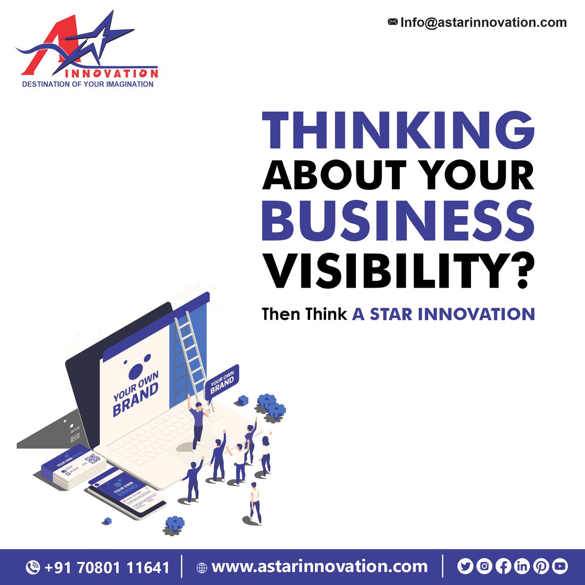 innovation_star's tweet photo. Turning Spaces into Brand Canvases: A Star Innovation's OOH Magic!
.
.
.
Visit Astarinnovation for more information!
Visit https://t.co/D9t5d1cHCu
Call Now : +91 70801 11641
.
.
.
#astarinnovation #digitalmarketingexperts #eventmanagementsolutions #oohadvertising https://t.co/PaCwigCE3v