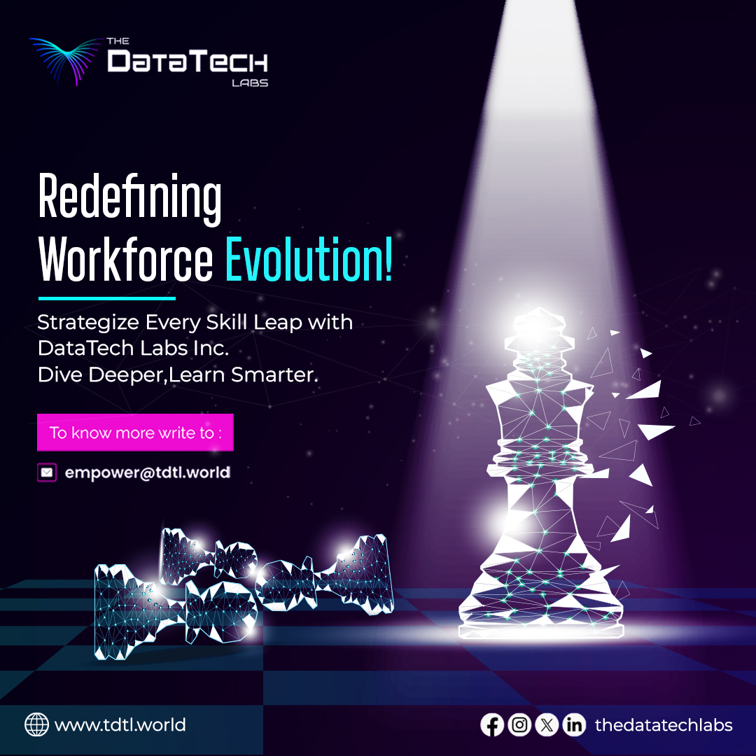 thedatatechlabs's tweet image. Transform your workforce with the power of data-driven learning. Every skill acquisition is a strategic move with The DataTech Labs Inc.

 Call 020-40055025
💌empower@tdtl.world.

🌐 tdtl.world

#TransformWithData #LearningTransformation #AI #ChampionLearning