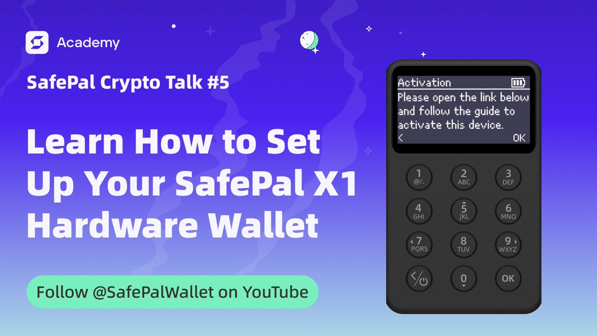 📢Join the Live Streams and Unbox the X1 with Us!!

🔹 Russian Live Stream: Moscow time 7 PM Oct 26
🔹 French Live Stream: Paris time 7 PM Oct 27
🔹 English LiveStream: 3 PM UTC Oct 28
🔹 Vietnamese Live Stream: Bangkok time 8 PM Oct 29

📌Our YouTube:
youtube.com/@safepalwallet6