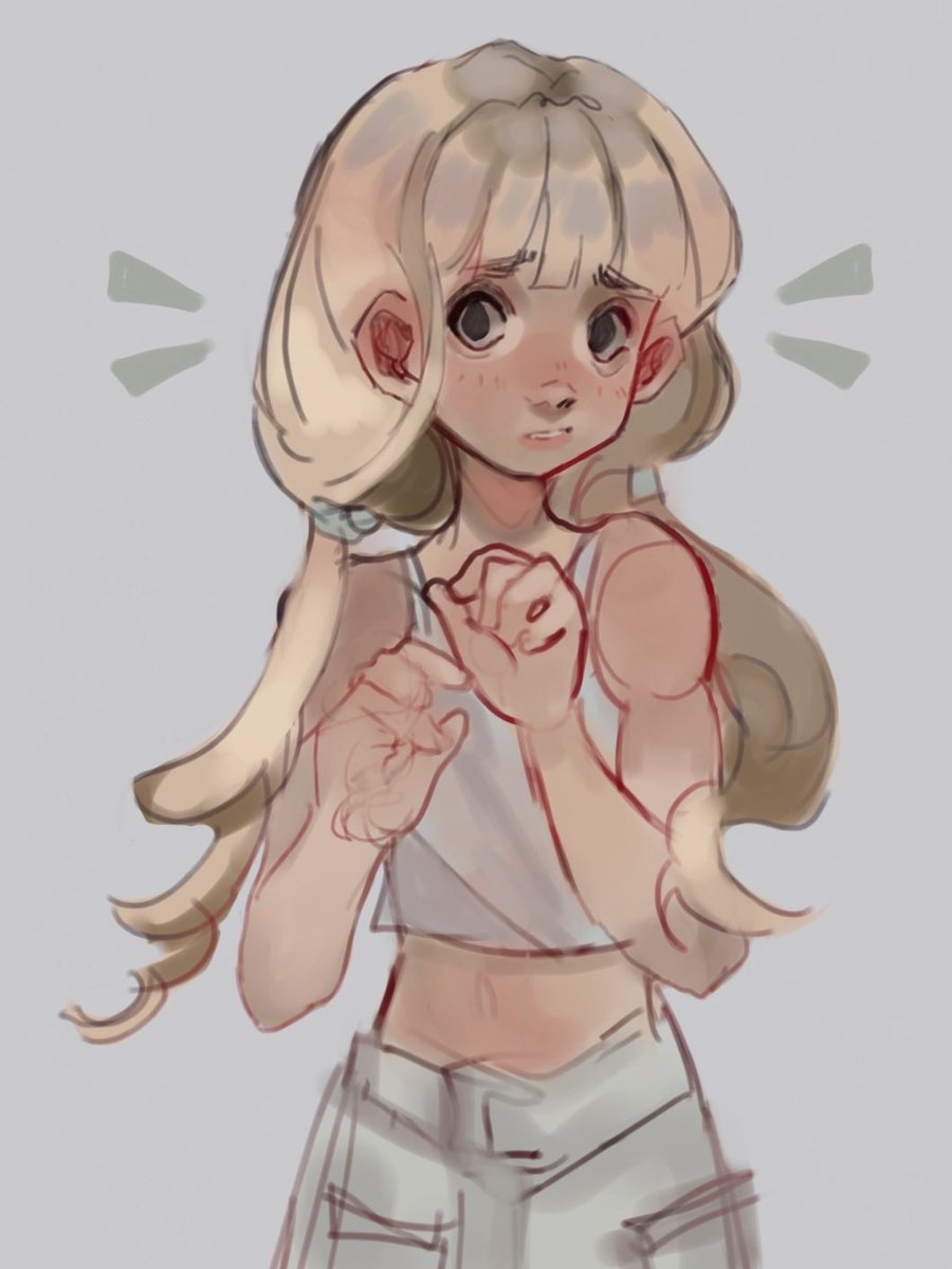 kitvey_'s tweet photo. My OC, Calliope! 
•
•
• 
Tags: #oc #originalart #sketch #art #fyp #digitalart #conceptart #pretty #originalcharacter #cute #blonde #CartoonArt #anime #AnimeArt #smallartist #FYP #fypage #fypシviral #ibispaint #ibisPaintX https://t.co/bTgPahDKyV