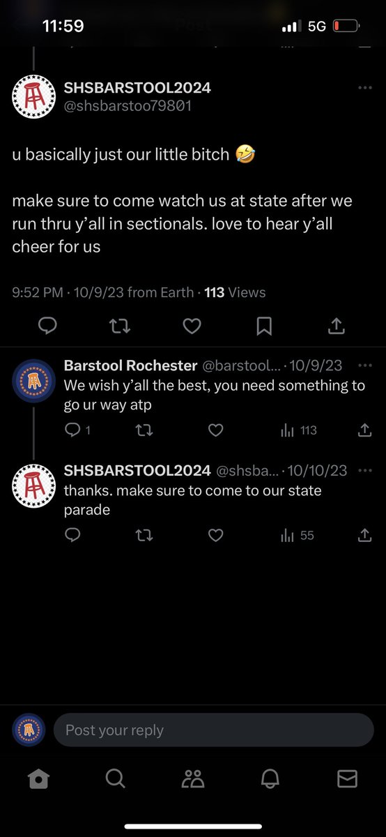 Barstool Rochester tweet media