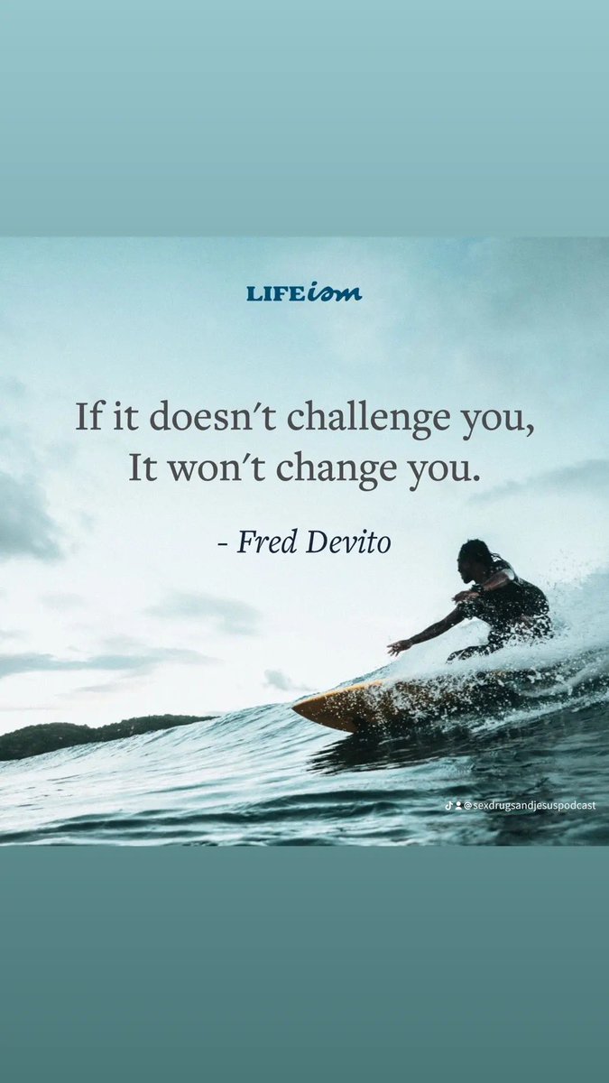 Let’s not take the easy route, convenient route, “safe” route - and what the fuck is a “comfot zone” anyway????? 🥴 - it is prison 

#FredDevito #Quotes #FaceChallenges #EmbraceChange #BreakFree #GainStrength #BeStrong #Overcome #Mutable #Change #RageOn