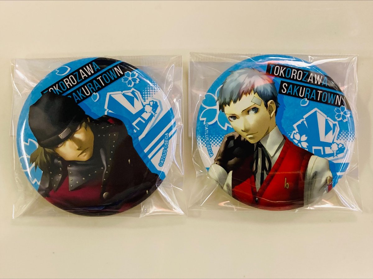 ペルソナQ2 店舗購入特典 宝島 真田明彦 缶バッジ バラ売り 非売品 希少 ペルソナQ2 店舗購入特典 宝島 真田明彦 缶バッジ バラ売り 非売品