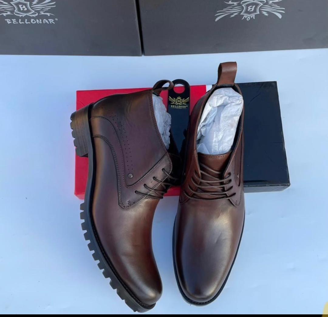 Men's boots restocked at 250k a pair for purchase contact 0701-443-360.
#AirtelIPO 
#ApplyNow 
#MTNUGCARE 
#mtn