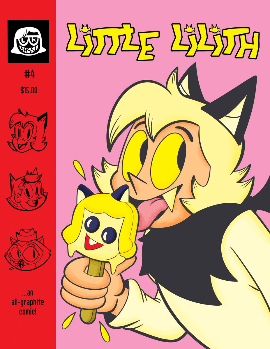 lksassi's tweet image. Thanks for sticking with me for the 6th issue of Little Lilith! I took time to make covers for the past few issues, starting with number 4. If you'd like a copy, I'm in the process of setting up an Itch page. #comics