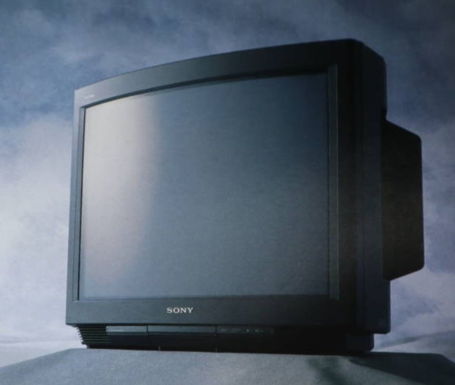 1806.トリニトロンカラーテレビ(KX-45ED1) 1988年ソニー㈱より発売され