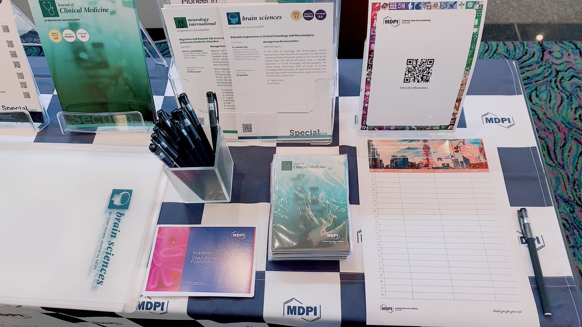 JCM MDPI (@jcm_mdpi) on Twitter photo #mdpijcm
🔥 The 82nd Annual Meeting of the Japan Neurosurgical Society (JNS) is in progress (25–27 October).
👏Come and visit the booth in Tokyo! (Our booth No: #14)
🔗More info: mdpi.com/about/announce…
<a href="/MediPharma_MDPI/">MDPI Medicine & Pharmacology</a> #mdpijcm
🔥 The 82nd Annual Meeting of the Japan Neurosurgical Society (JNS) is in progress (25–27 October).
👏Come and visit the booth in Tokyo! (Our booth No: #14)
🔗More info: mdpi.com/about/announce…
<a href="/MediPharma_MDPI/">MDPI Medicine & Pharmacology</a>