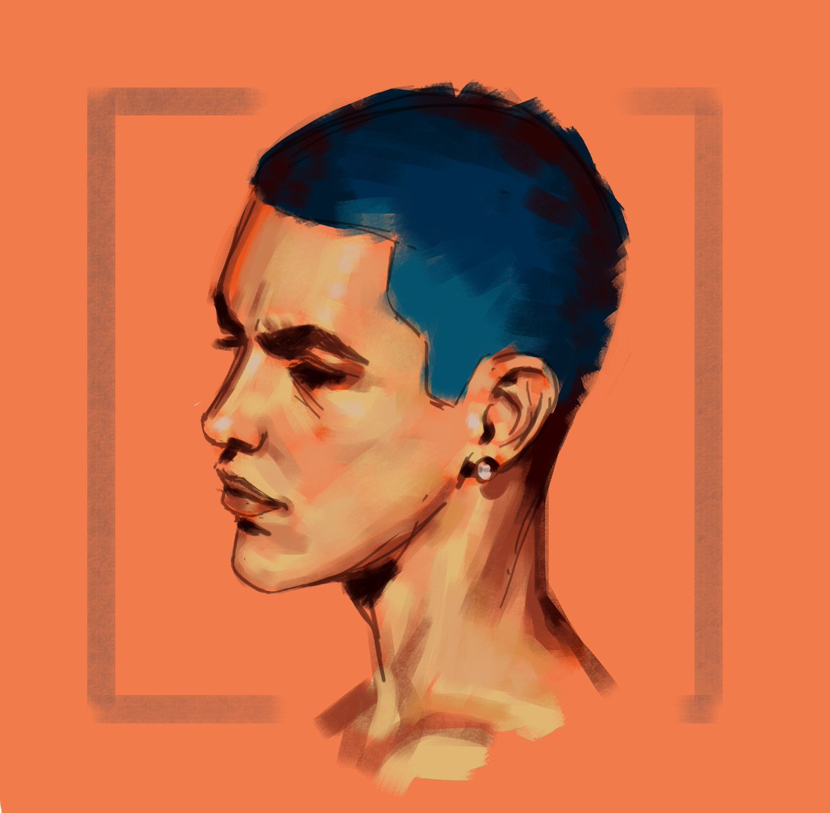 Why does this random pinterest reference look like gekko dyed his hair
#portraitpractice