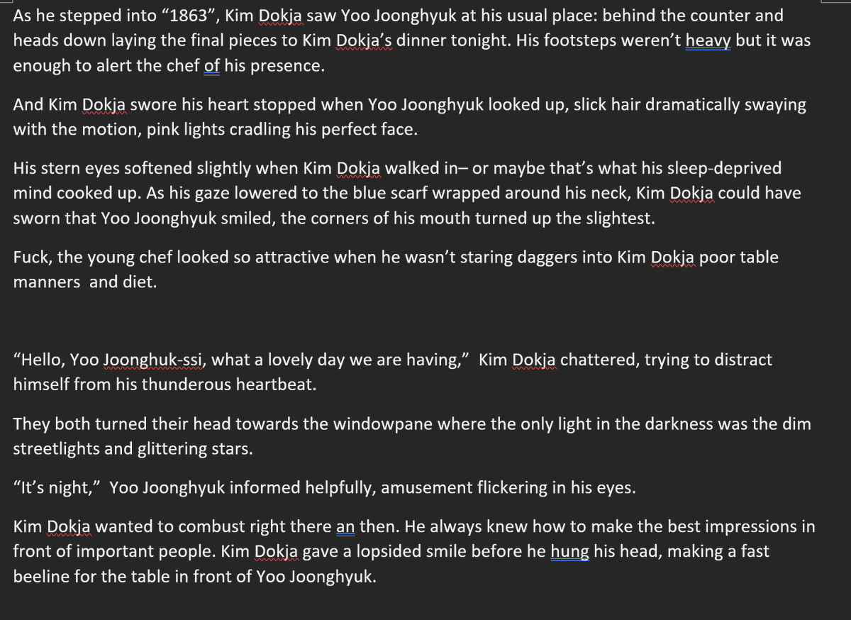 uriels_apostle's tweet photo. I'm so tired right now but this is what I wrote over the weekend! Sneak peak into #arecipefordisaster
🧑🍳x🧑💼
#joongdok https://t.co/baKewvPLO3