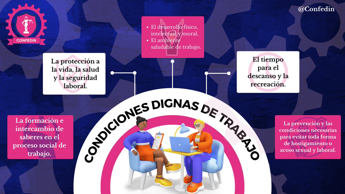 ConfedinMexico's tweet image. ⭐ CONDICIONES DIGNAS DE TRABAJO⭐

El trabajo se llevará a cabo en condiciones dignas y seguras, que permitan a los trabajadores el desarrollo de sus capacidades creativas y pleno respeto a sus derechos humanos.👏
#GHVIP240 #Santiago2023 #Santiago2023