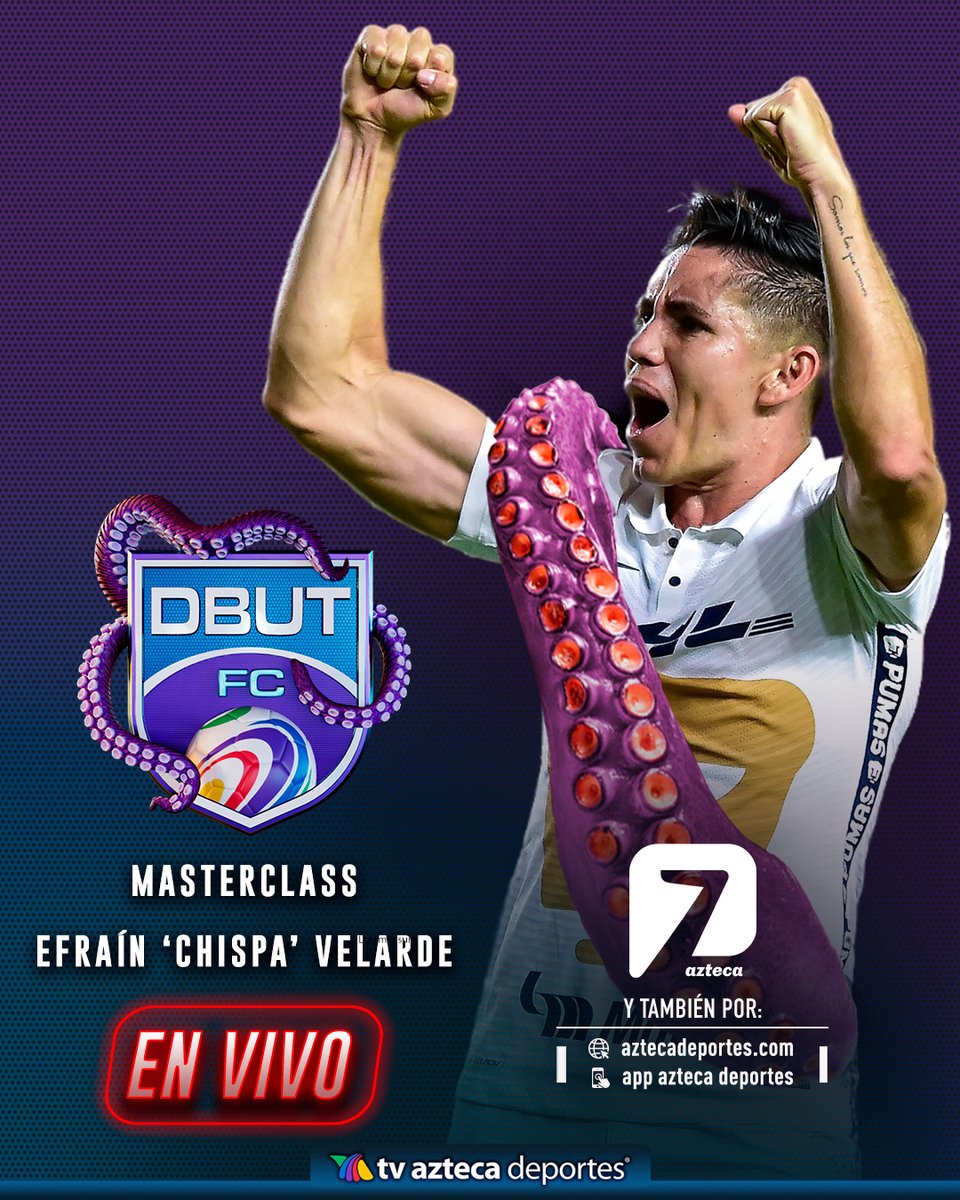 ¡Masterclass de lujo! 😎 @chispavelarde2 visita la casa de #DBUTFC para compartir sus conocimientos con los participantes. 🔥 🔴 EN VIVO: bit.ly/4652tPI