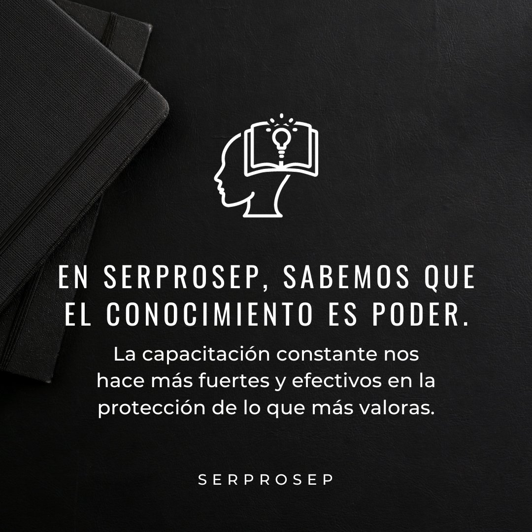 SERPROSEP_MX's tweet photo. En SERPROSEP, creemos que la capacitación es la base de la excelencia en seguridad. Tu seguridad es nuestra misión, y la capacitación es nuestro camino hacia un México más seguro. 55 52057473
- 
#SERPROSEP #SeguridadPrivada #Protección #Seguridad #SeguridadConfiable #México https://t.co/4h044zRGbn