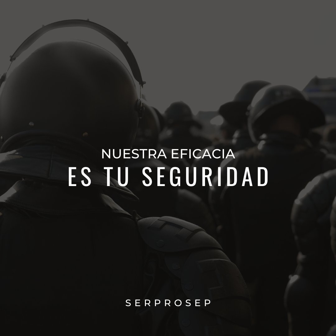 SERPROSEP_MX's tweet photo. En SERPROSEP, cada acción que tomamos se traduce en protección y tranquilidad para ti. Confía en la eficacia de nuestros servicios, porque tu seguridad es nuestra prioridad número uno.
- 
#SERPROSEP #SeguridadPrivada #Protección #Seguridad #SeguridadConfiable #México https://t.co/63qoH24pMY