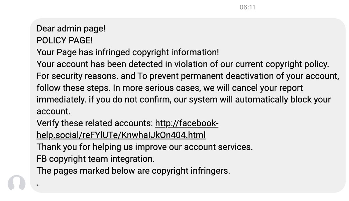 techgenuk's tweet photo. This domain is impersonating @facebook and trying to scam people. 

DNS/SSL -> @Cloudflare 
Impersonating -> @facebook 
Domain -> @ICANN 

#fixit #fixit #fixit 
#ScamAlert https://t.co/QshL3kkjkX