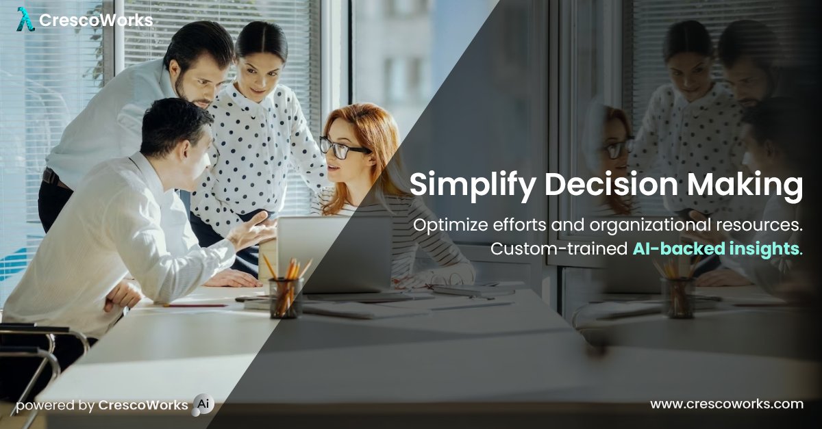 CrescoWorks's tweet photo. Simplify Decision Making

Optimize efforts and organizational resources. 
Custom-trained AI-backed insights.

#CrescoWorks #CrescoWorksATS #AIAutomation #CrescoWorksAi #ATS #TalentAcquisition #applicanttrackingsystem #RecruitmentSoftware #FutureOfTalentAcquistion https://t.co/dz4gIMFH6j