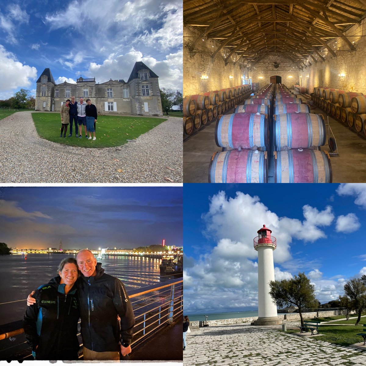 Loved our time in Bordeaux, thanks mainly to our hosts Claude &amp; Adeline 🙏. A beautiful city with rich history…and the odd Château 🍷😉. With less than a week to go in France before we jump on our ferry to UK, we’re continuing to head north up the coast…🇫🇷