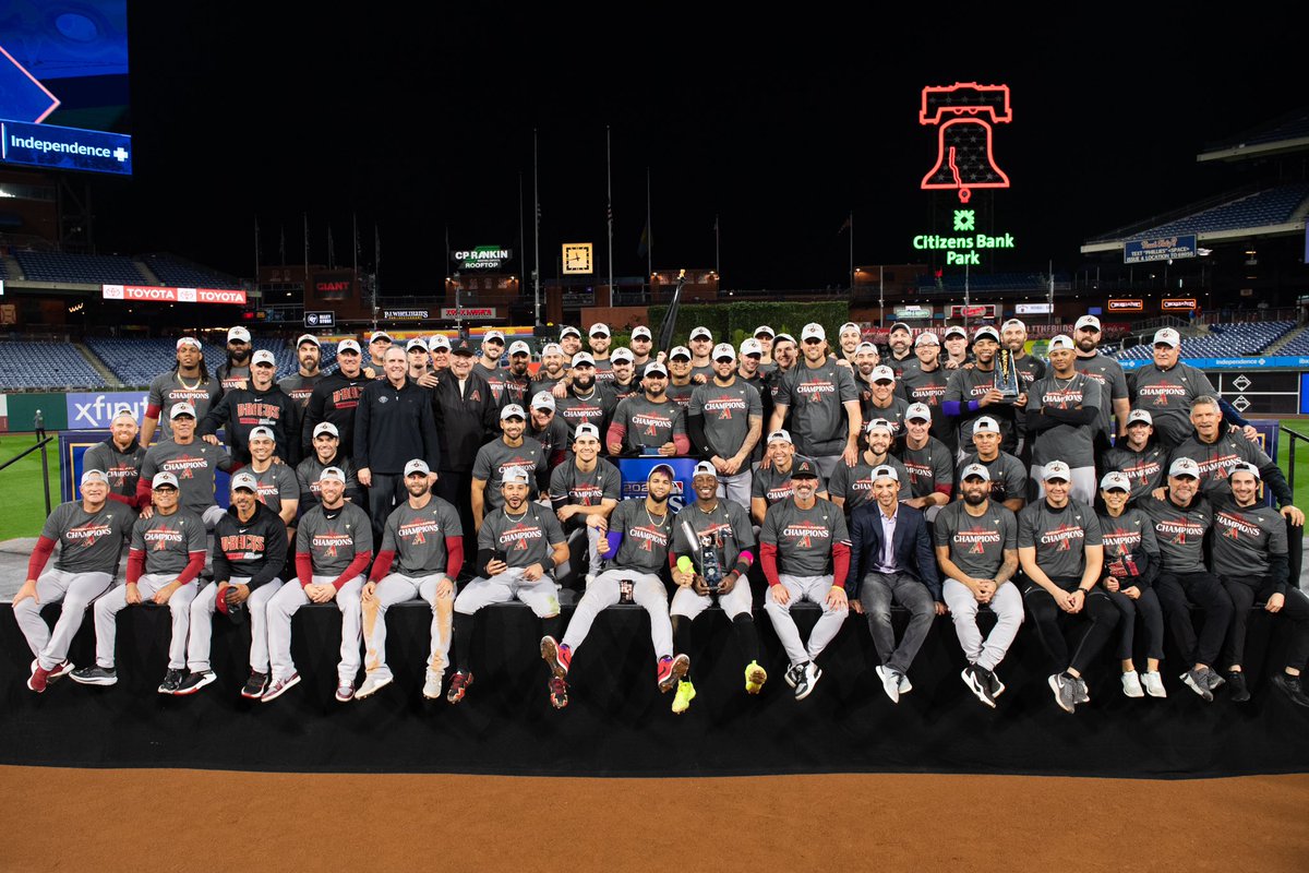 Your 2023 National League champions.

#EmbraceTheChaos