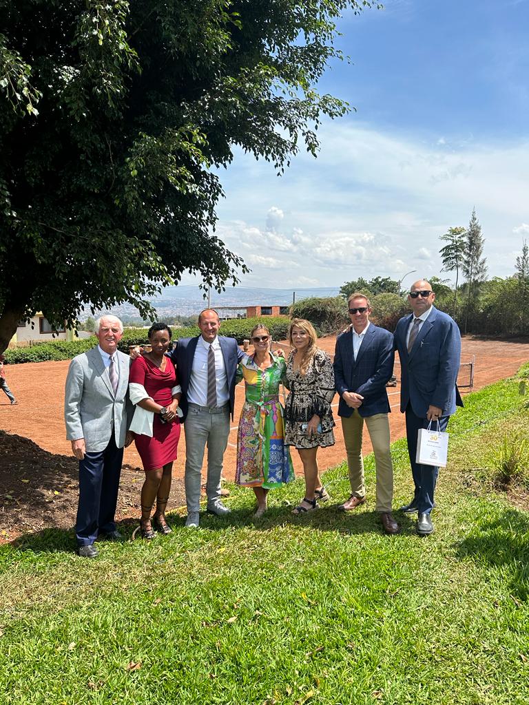 TRCF078's tweet photo. @TRCF Delegation yesterday joined the @Maison_Shalom #30yearsanniversary in operation. In this event, @TRCF in partnership with @Maison_Shalom  officially introduced a new tennis court at @Maison_Shalom in Kicukiro District Kigali.
@Maison_Shalom , @Rwanda_Sports ,@tennis_rwanda https://t.co/03AbplS95Q