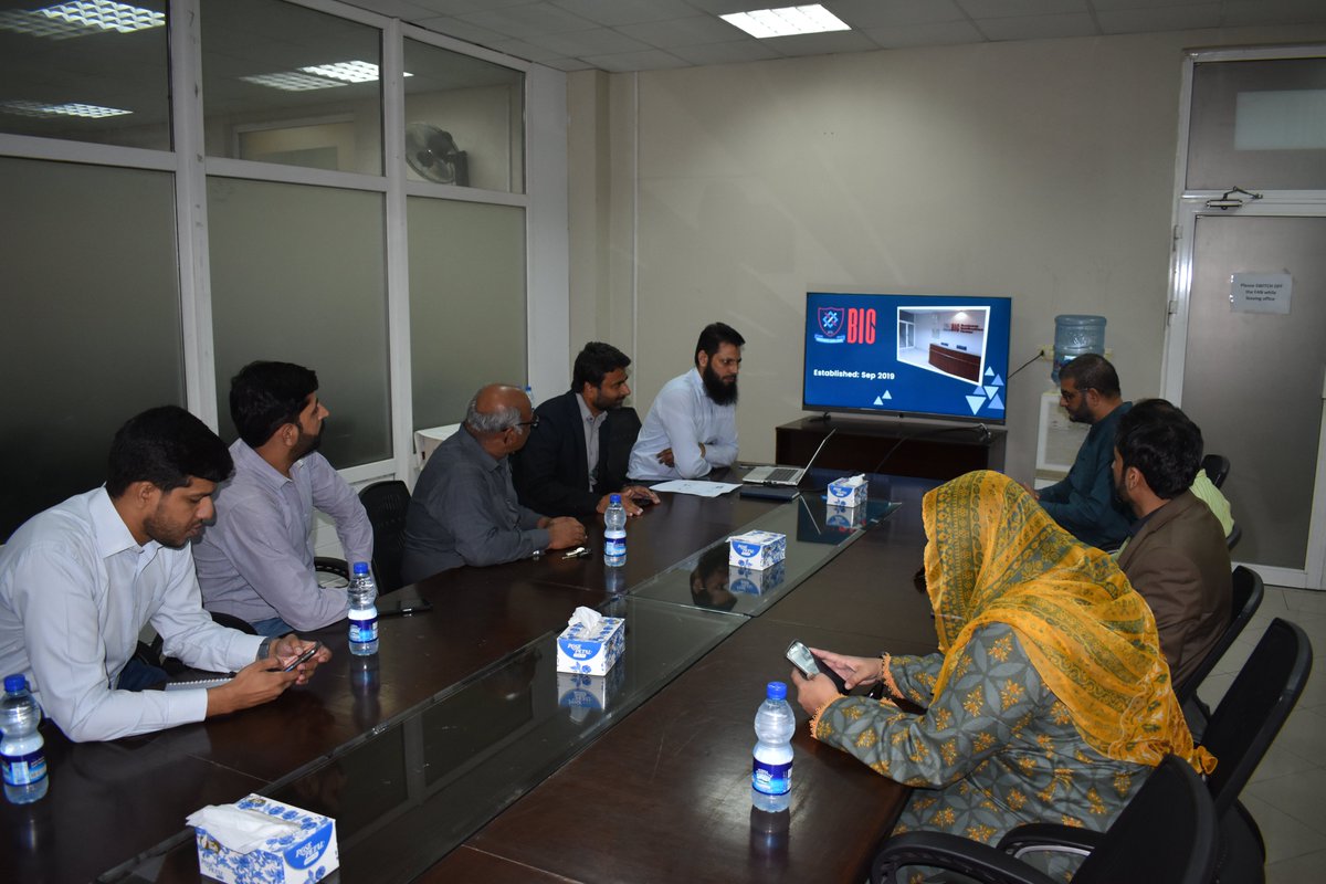 ntu_bic's tweet photo. A Nine (09) member team of the Business Incubation Center from Government College University, Faisalabad (GCUF) visited NTU-BIC under the supervision of Dr. Mohsin Bashir (Associate Professor/ Manager BIC). https://t.co/y40Pc6HeQV