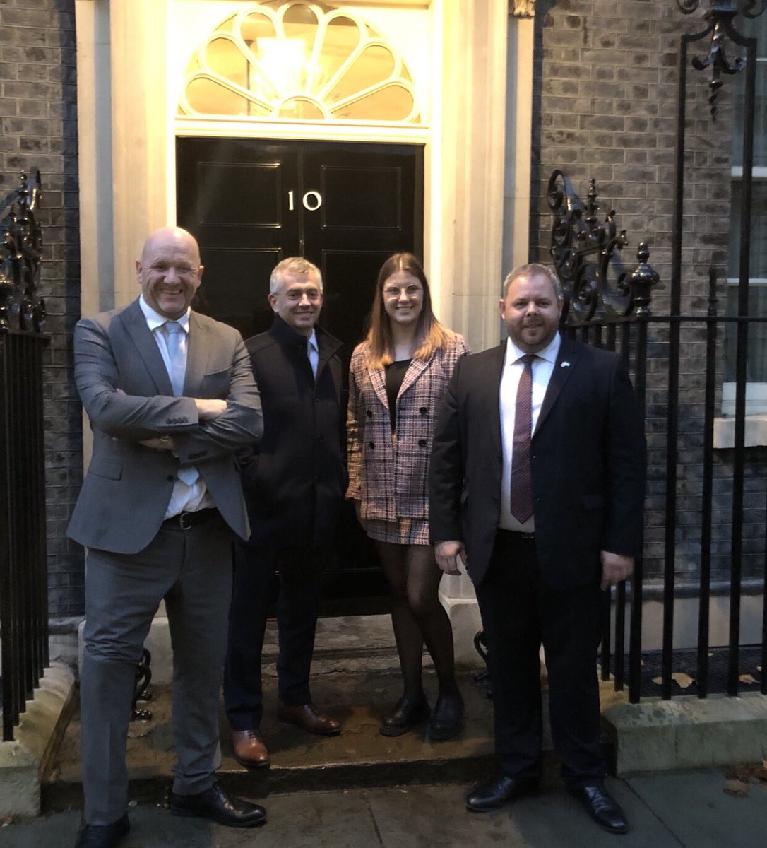 Thanks <a href="/GillianKeegan/">Gillian Keegan</a> for allowing us into No 10 for the Skills Reception. 
Gillian, I will keep you to your promise of popping over to <a href="/BurnleyCollege/">Burnley College</a> to see the amazing investments we have made to support  technical skills in education, it would be our pleasure to host you.
