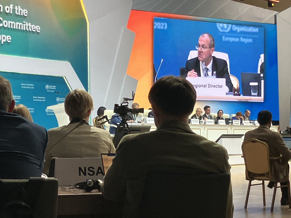 If we are serious about “Leaving no one behind”, we must work with non state actors and #cso

@hans_kluge at @WHO_Europe #RC73Astana 

#NSA #civilsociety #participation