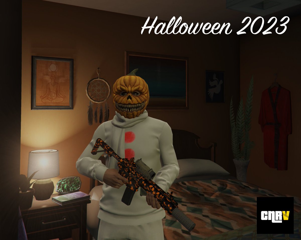 GTACNR's tweet photo. The Halloween 2023 Update (0.3.138) is here! Just like the previous years, we have prepared a pumpkin hunt event: find all the hidden pumpkins and win $10,000,000 and an outfit.

Pickpocketing Players
Yes. You can finally steal other players' cash. As a civilian, press B (R3) near another civilian player to attempt to steal their wallet. Have fun 😄