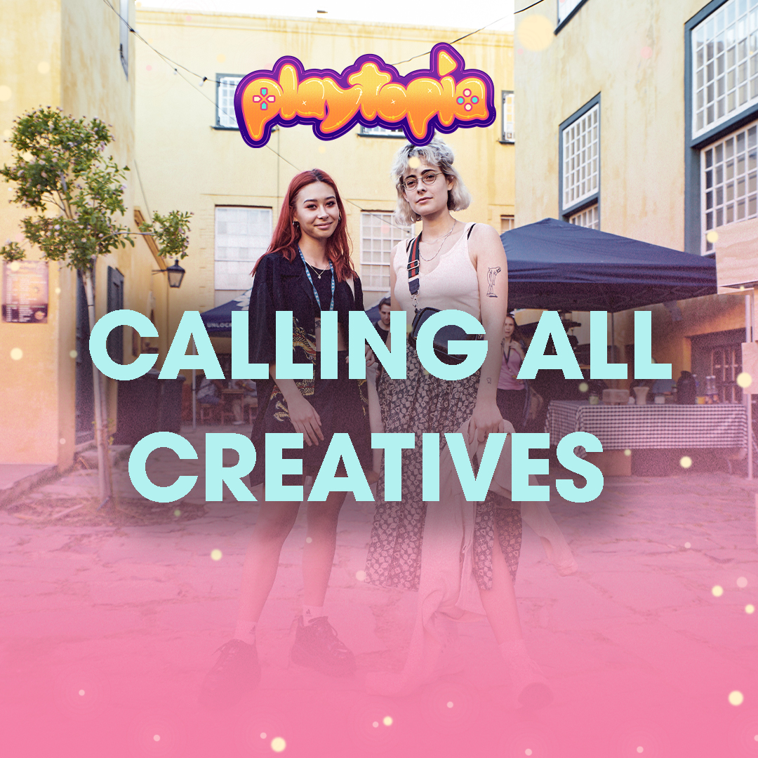 Playtopia isn't only for indie gamers. We encourage all manner of makers and art fanatics to come and experience this multimedium-right cortex seducing-smorgasbord of playfulness!

Get your tickets here:  bit.ly/Playtopia_Tick…

#Playtopia2023