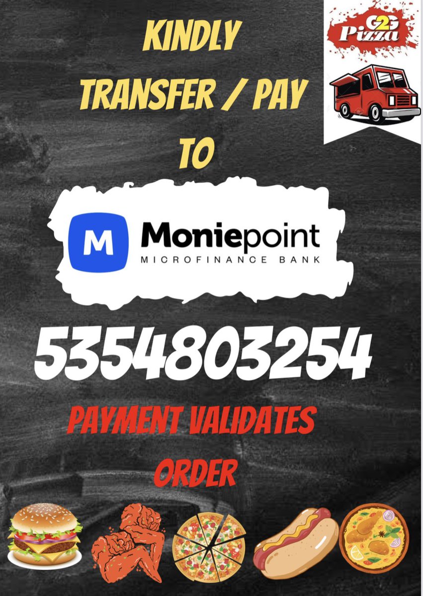 G2gPizza's tweet image. Good morning #AbujaTwitterCommumity Anon, wants to know what you would like for lunch. 

All available! Pick from our menu please. 

Location: Abuja

#G2GPizza