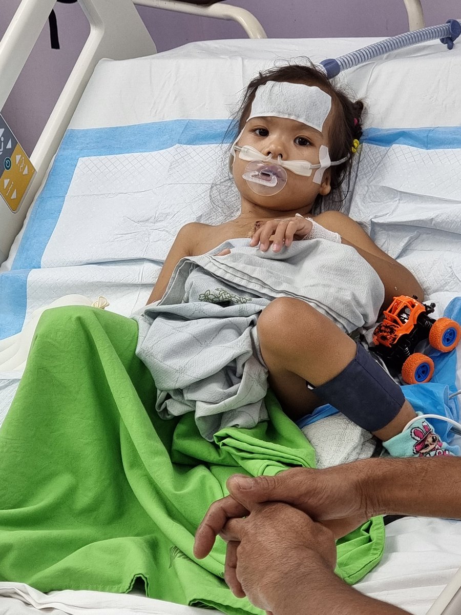 3 year old Siti would have died of complications in heart surgery if it wasn't for the Healing Little Hearts team. It's a privilege to meet her and the amazing team who saved her life. #heartsurgery #charity