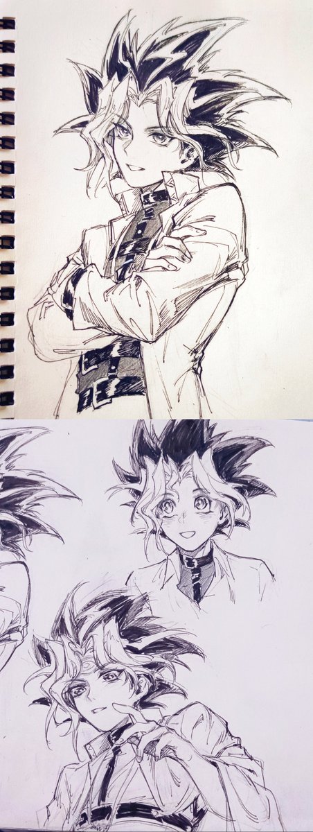 L_kui03's tweet photo. 之前的 #闇遊戯 #アテム https://t.co/l8gYB6Tf1Y
