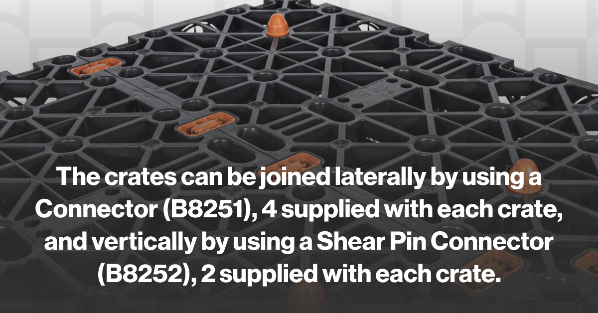 Our StormCrates are so easy to connect...simply join them laterally using our B8251 Connector, and vertically with our B8252 Shear Pin Connector.

Find more useful information on our FAQs page:

Check out our FAQs for more info: brettmartin.com/plumbing-drain…

#Stormwater