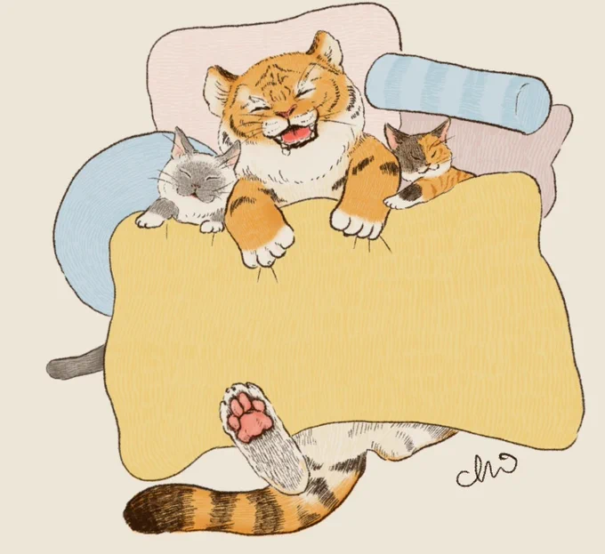 #このタグを見た人は黙って猫を貼る