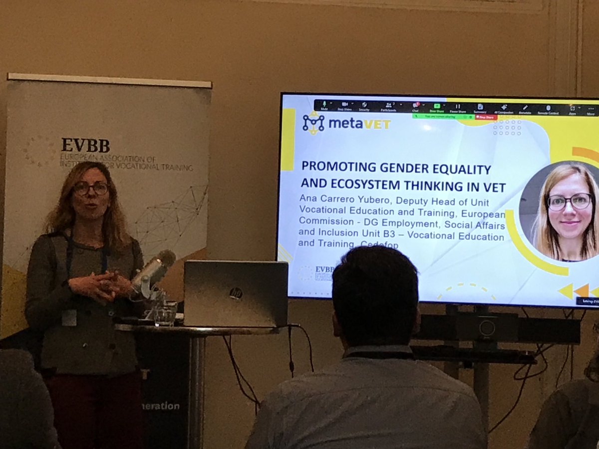 European VET policy camp. Promoting gender equality and ecosystemen thinking in VET ⁦<a href="/evbb_eu/">EVBB e.V. 🇪🇺</a>⁩