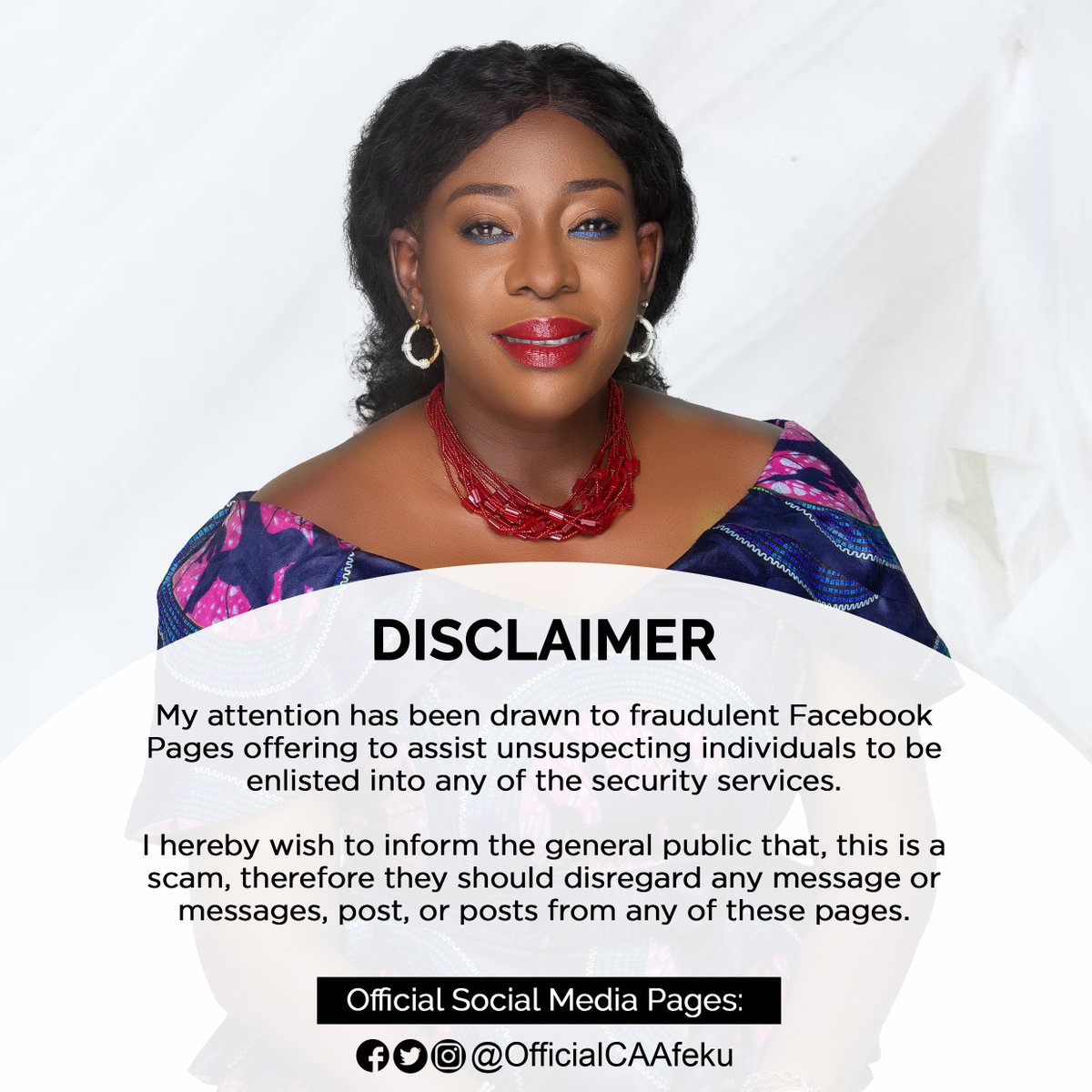 OfficialCAAfeku's tweet photo. 📌ATTENTION https://t.co/fGDWv6zHBS
