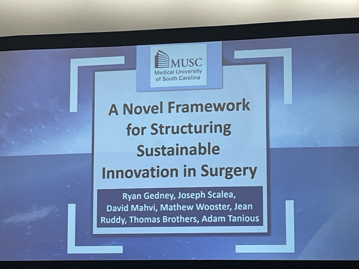 <a href="/MUSCSurgery/">MUSC Department of Surgery</a> residents Ochoa &amp; Gedney presenting at #ACSCC2023 All surg residents can join <a href="/RASACS/">RAS-ACS</a> with no dues and present with <a href="/AmCollSurgeons/">American College of Surgeons</a> <a href="/BrielleOchoaMD/">Brielle Ochoa, MD</a> <a href="/AdamTanious/">Adam Tanious</a> <a href="/MUSCGenSurg/">MUSC General Surgery Residency</a> <a href="/MUSCVascular/">MUSC Vascular Surgery</a>